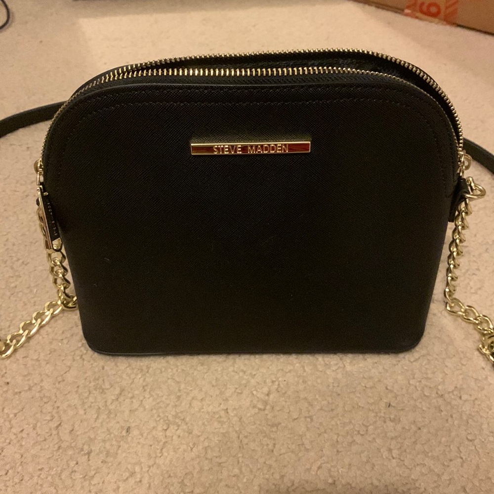 Steve Madden Leather Satchel